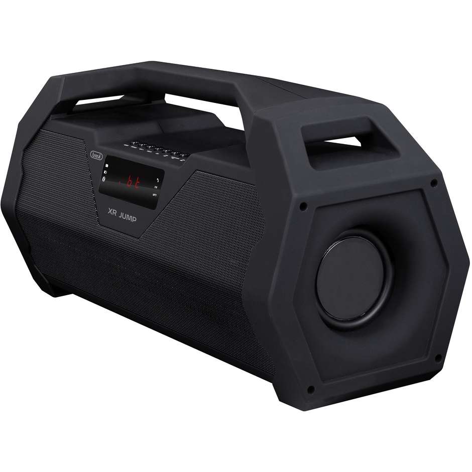 Trevi XR 180 BT Speaker portatile Lettore MP3 RAdio FM Bluetooth Micro-SD colore Nero