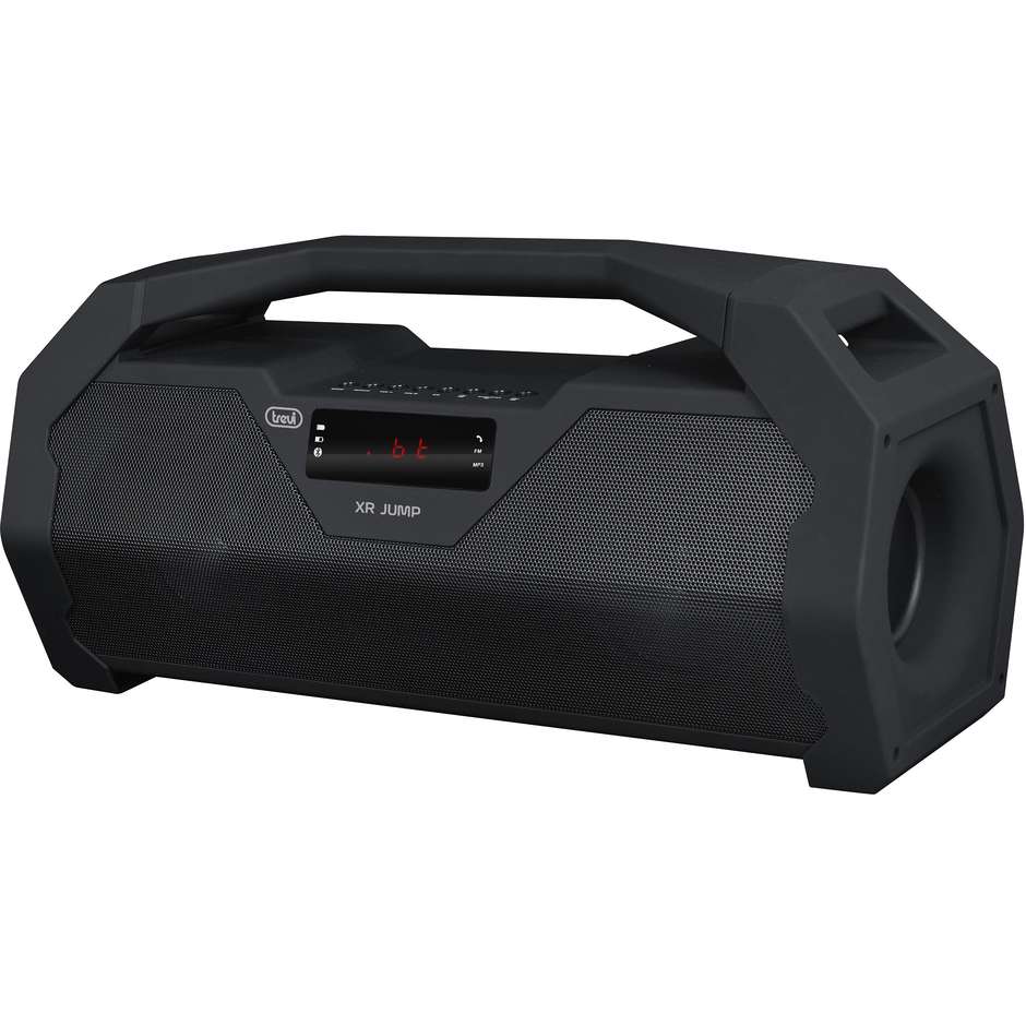Trevi XR 180 BT Speaker portatile Lettore MP3 RAdio FM Bluetooth Micro-SD colore Nero