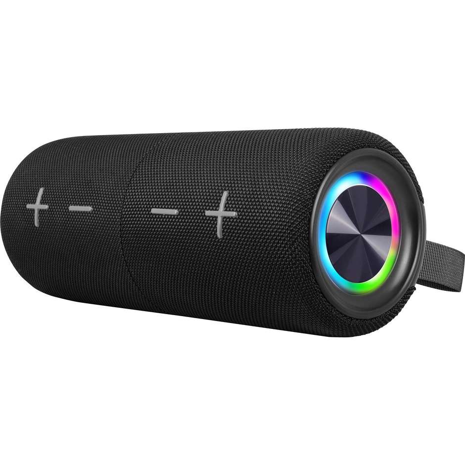 Trevi XR Altoparlante Wireless Portatile 30W (2x15W) con Bluetooth 5.3 Lettore Micro SD e AUX - Nero