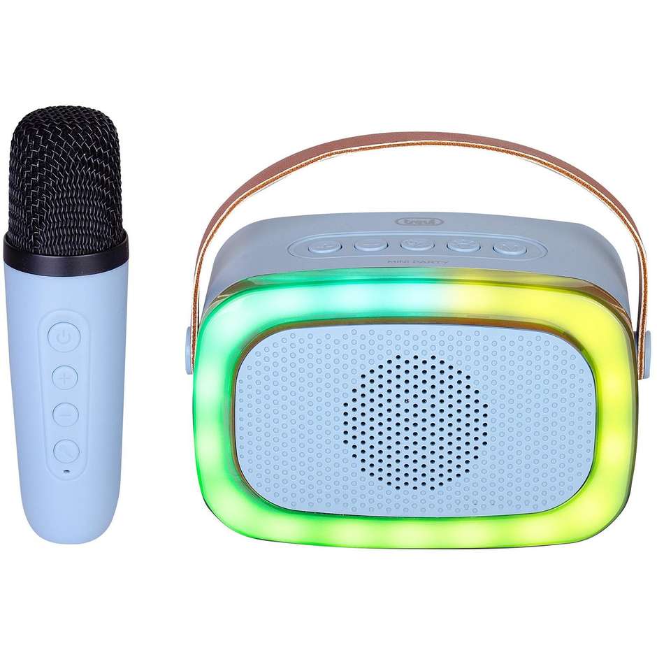 TREVI XR8A01 CEL Altoparlante Portatile Wireless Bluetooth Tascabile Potenza 10 Colore Blu