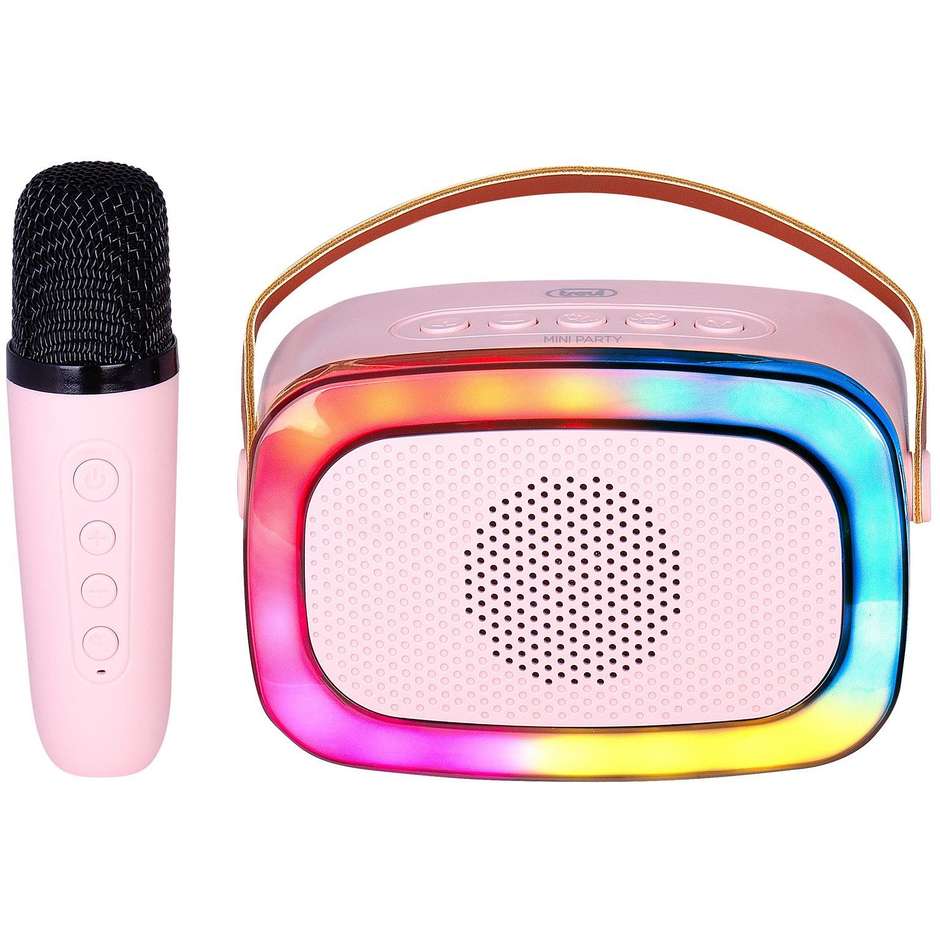 TREVI XR8A01 PIN Altoparlante Portatile Wireless Bluetooth Tascabile Potenza 10 Colore Nero