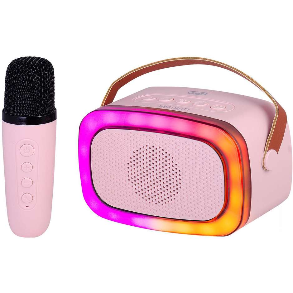 TREVI XR8A01 PIN Altoparlante Portatile Wireless Bluetooth Tascabile Potenza 10 Colore Nero