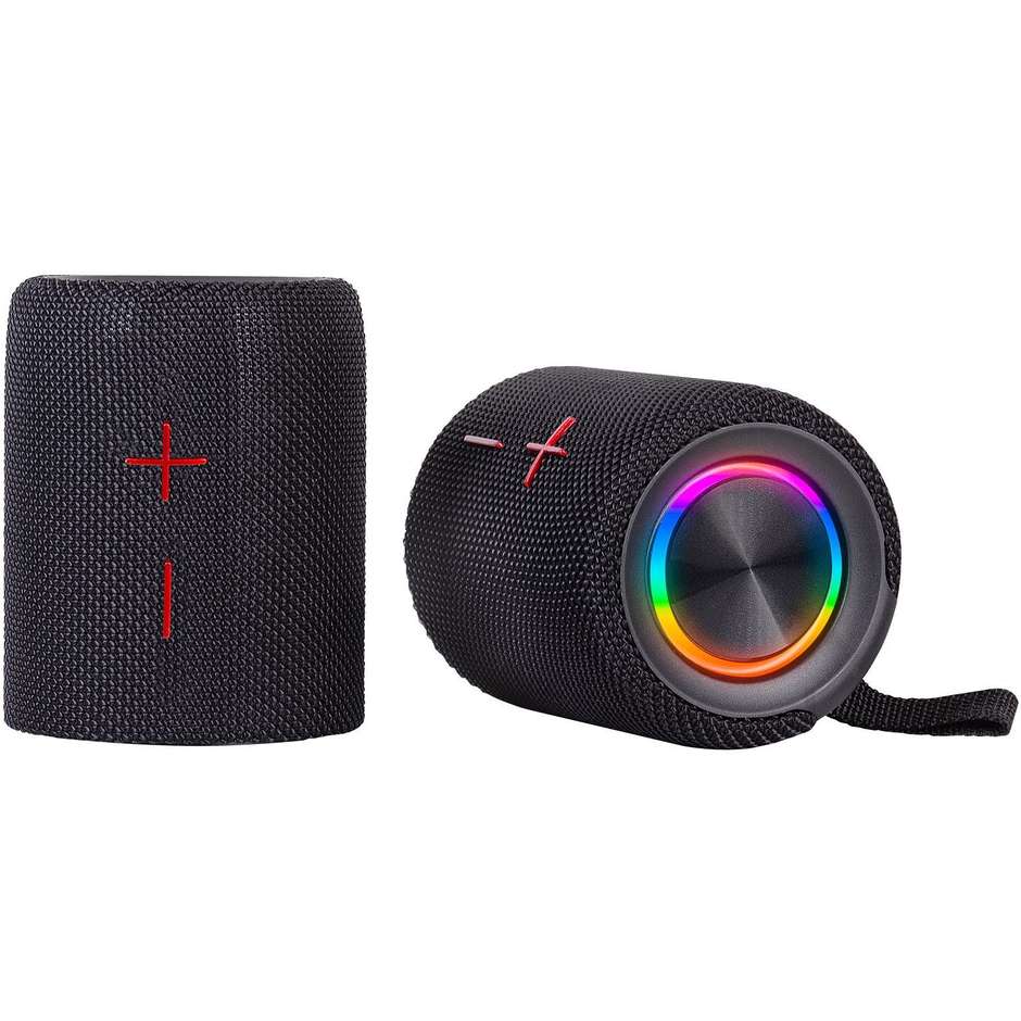 Trevi XR8A44 Altoparlante 2×10 W Wireless Micro SD Colore Nero