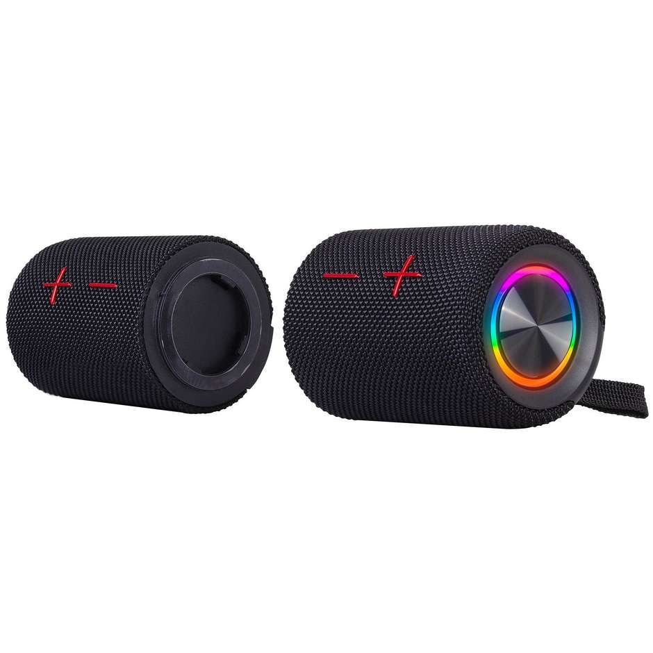 TREVI XR8A44 BLACK Altoparlante Stereo Wireless Portatile Potenza 20 Colore Nero