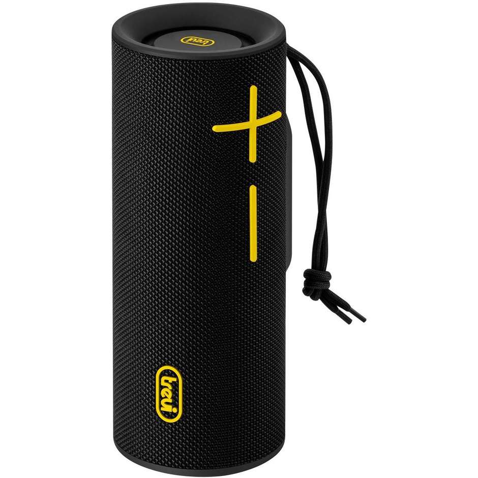 Trevi XSC 8B30 Altoparlante Wireless Multiroom 20W (2x10W) con Bluetooth e Ingresso AUX - Nero