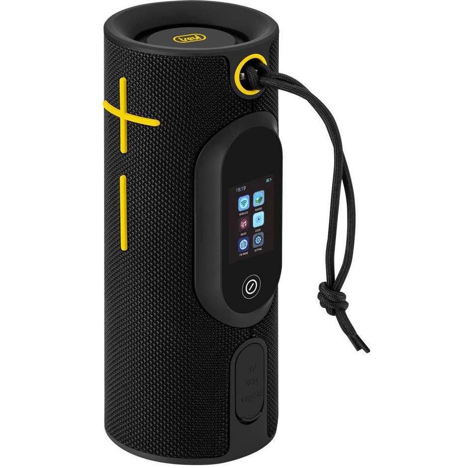 Trevi XSC 8B30 BD Cassa Wireless Portatile Amplificata Stereo 20 W TWS USB MicroSD Nero