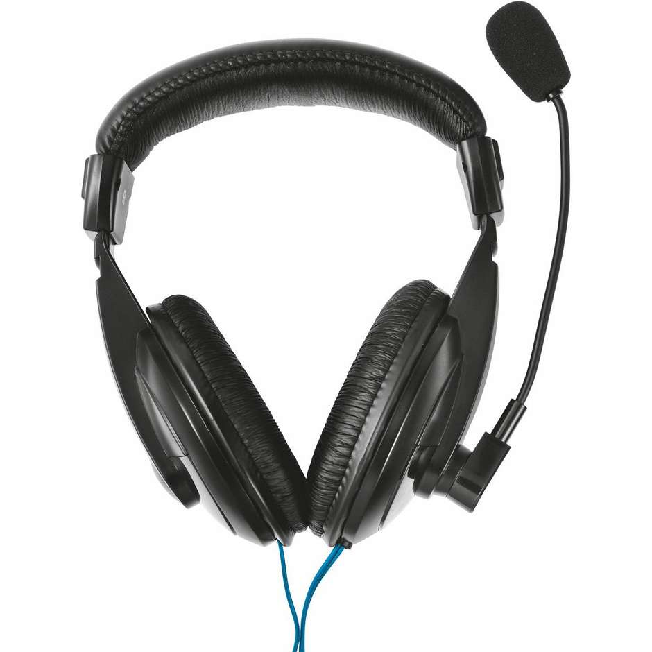 Trust 21661 Cuffie con microfono cablate colore blu e nero