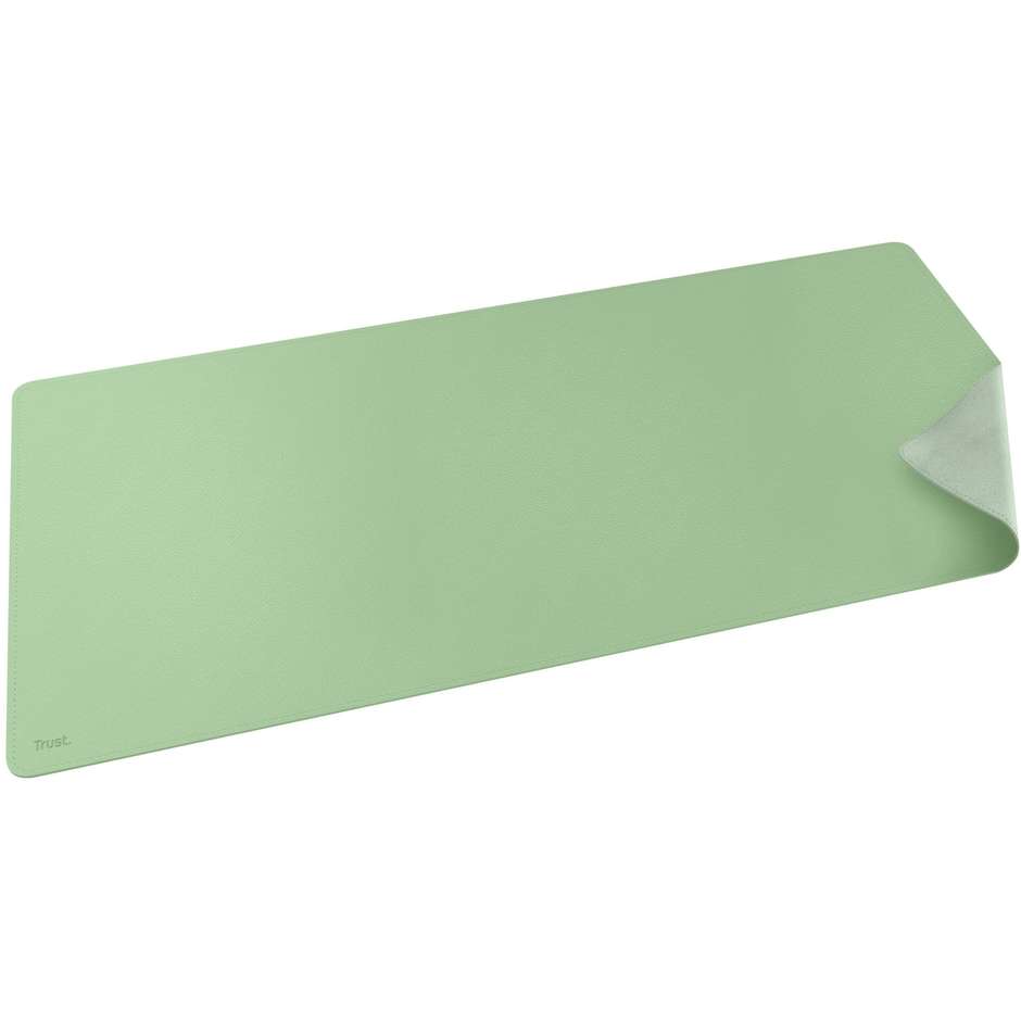 Trust Benya tappetino da scrivania XXL verde, 90 × 43 cm