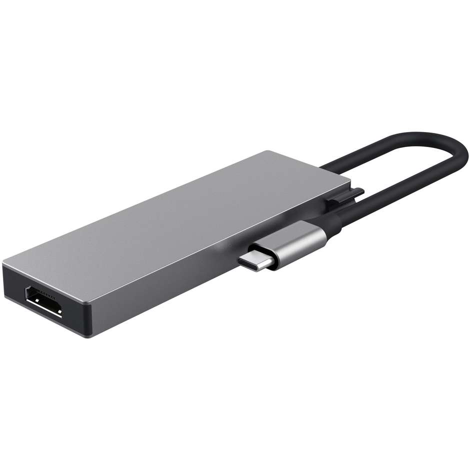 Trust Dalyx 26062 Hub USB-C 5 Porte con HDMI e USB 3.2 Grigio