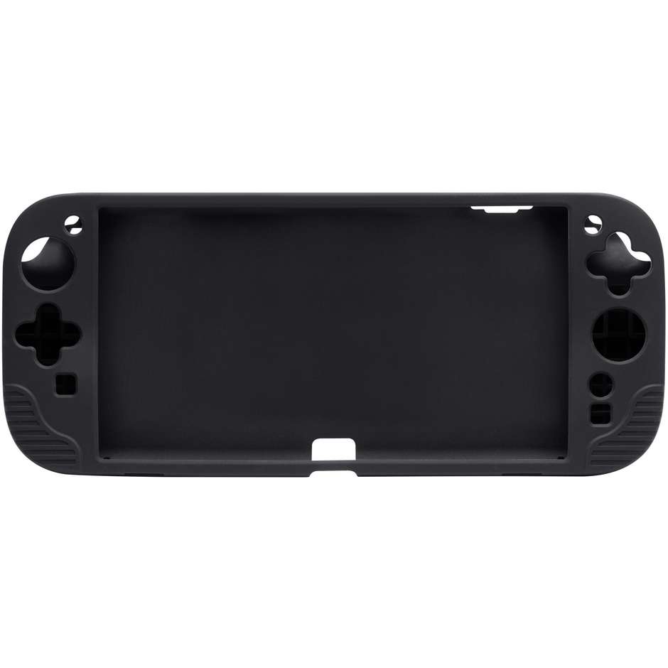 Trust Gaming GXT 1255 (25765) Custodia Cover Protettiva in Silicone Antiscivolo e Antistrappo per Console Nintendo Switch 2 Nero