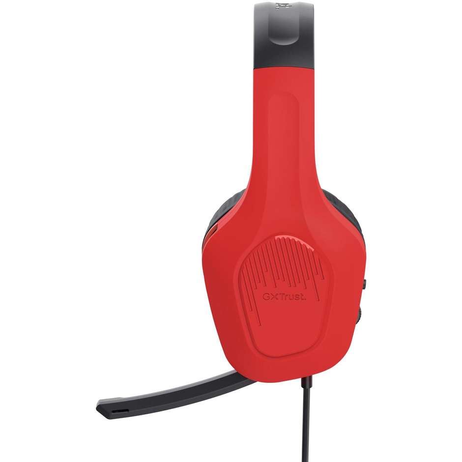 Trust Gaming GXT 416S Zirox (25423) Cuffie Gaming Over-Ear con Microfono Ripiegabile Driver 50mm e Cavo Jack 3.5mm per PS5, PS4, PC, Switch e Xbox Bianco e Nero