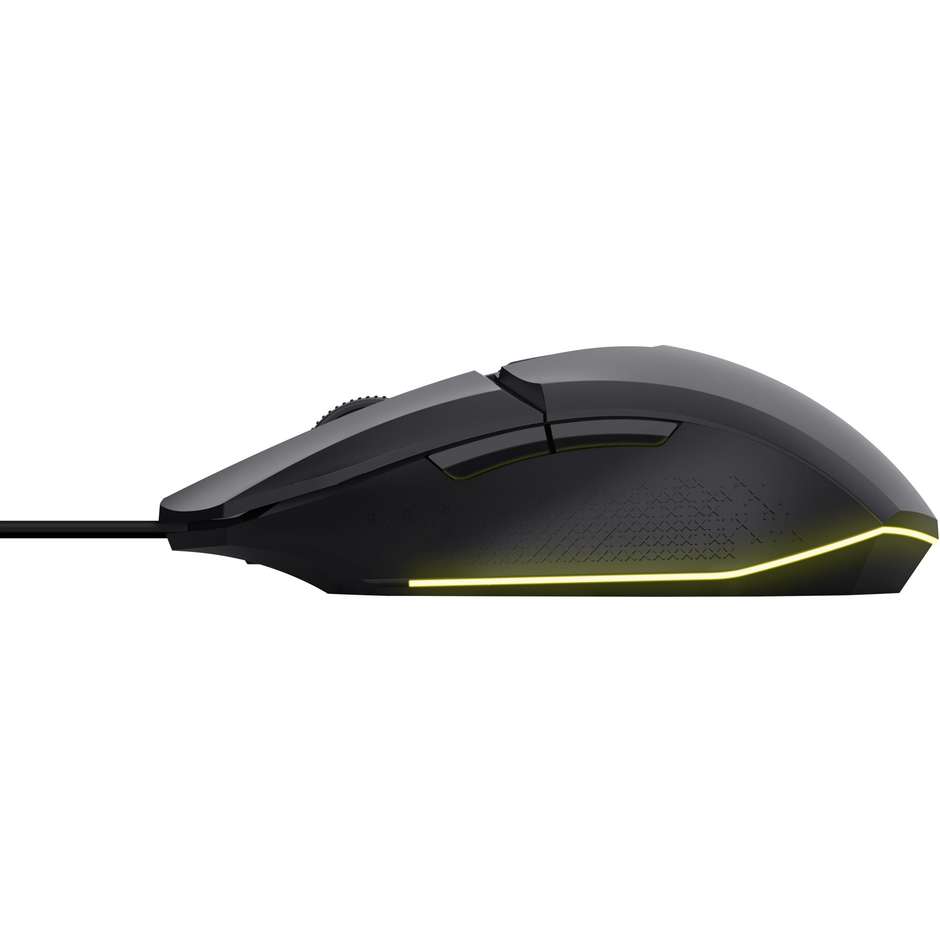 Trust GXT 109 Felox Mouse Gaming Mano destra USB tipo A Colore Nero