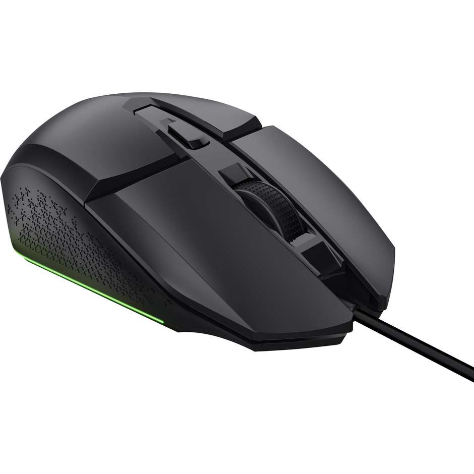Trust GXT 109 Felox mouse gaming USB 6400 DPI nero