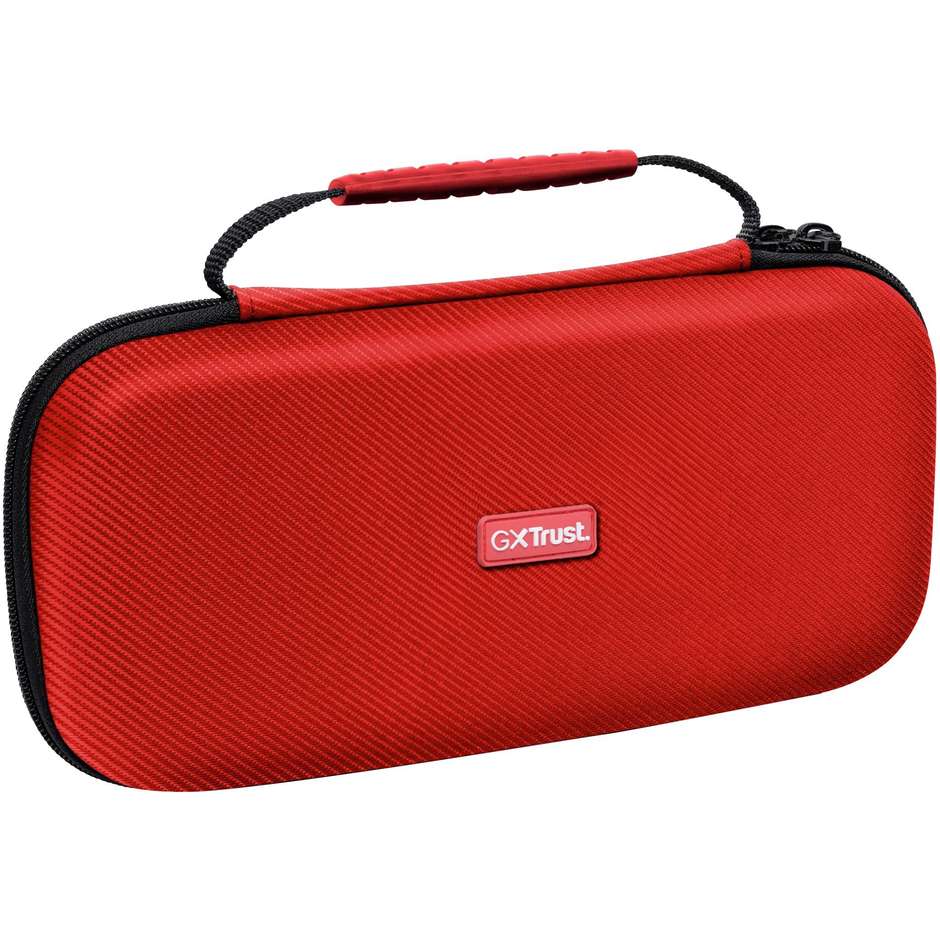 Trust GXT 1248S custodia rigida per Nintendo Switch, Lite e OLED, nera blu e rossa