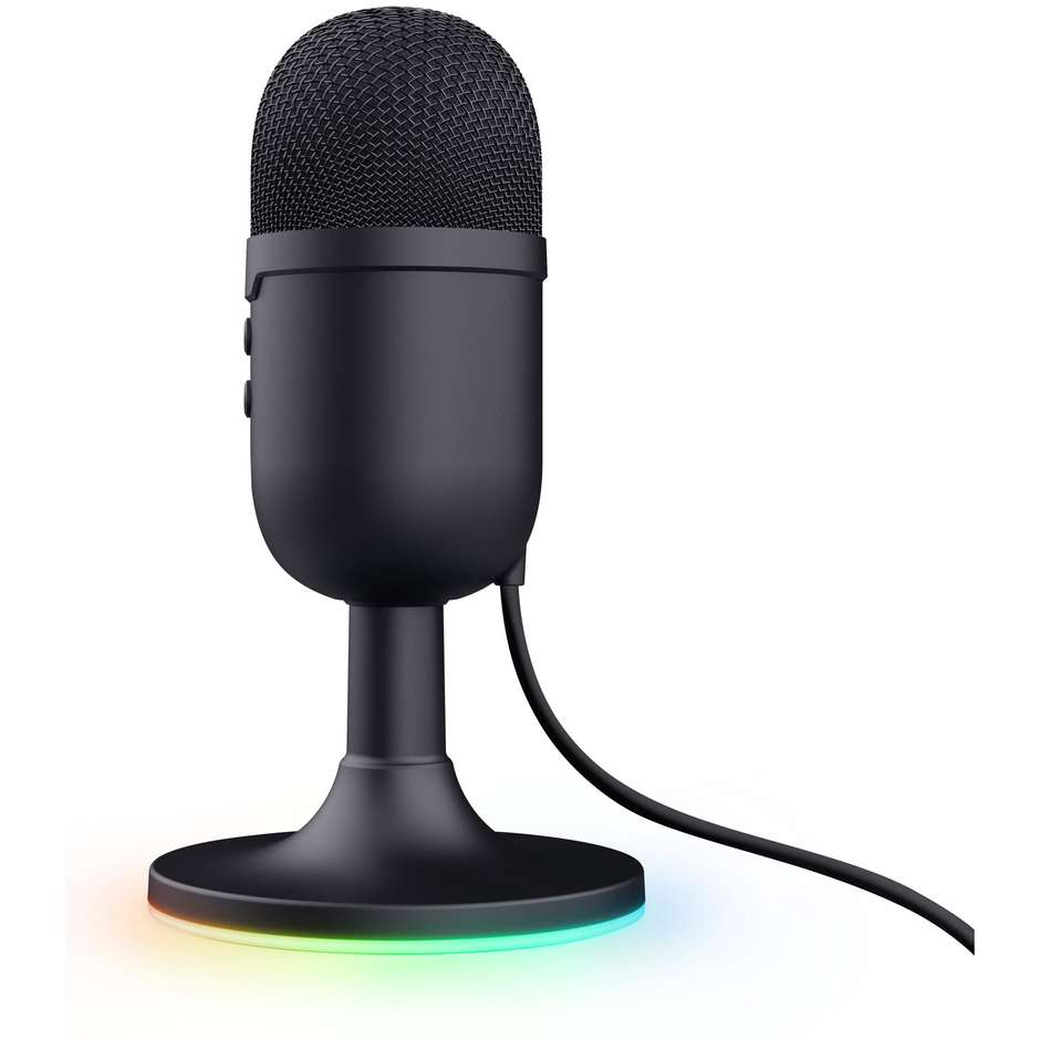 Trust GXT 234P Yunix Microfono USB da Tavolo Compatto per Gaming e Podcasting con Filtro Antipop Nero (25372)