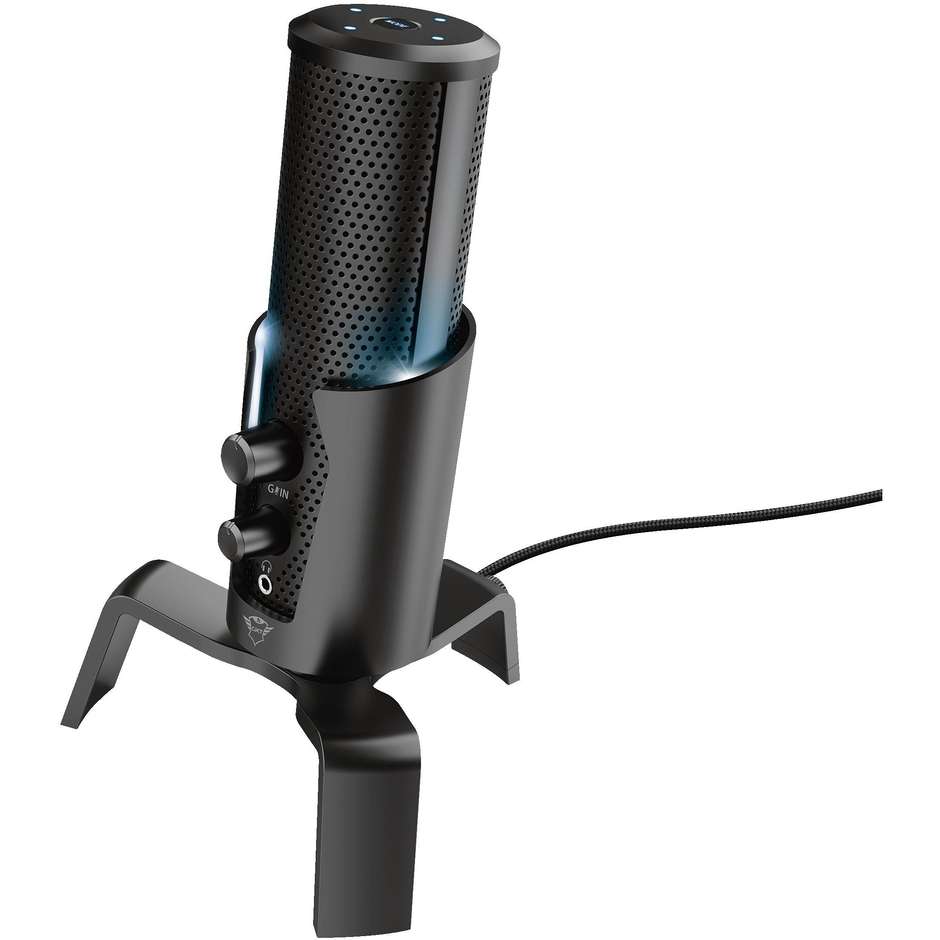Trust GXT 258 Microfono per PC Colore Nero