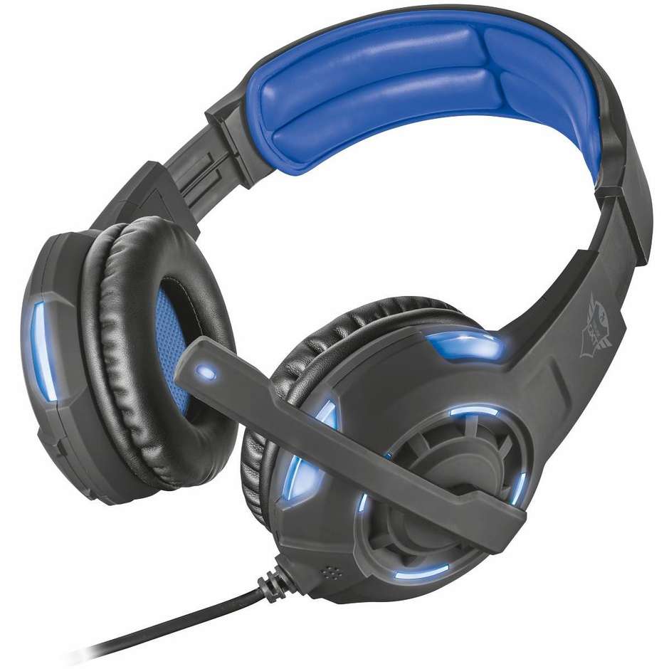 Trust GXT 350 Radius 7.1 cuffie gaming USB con microfono