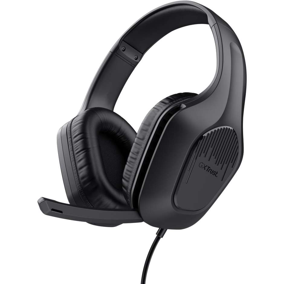 Trust GXT 415 Zirox Cuffie gaming stereo 50 mm jack 3,5 mm nere