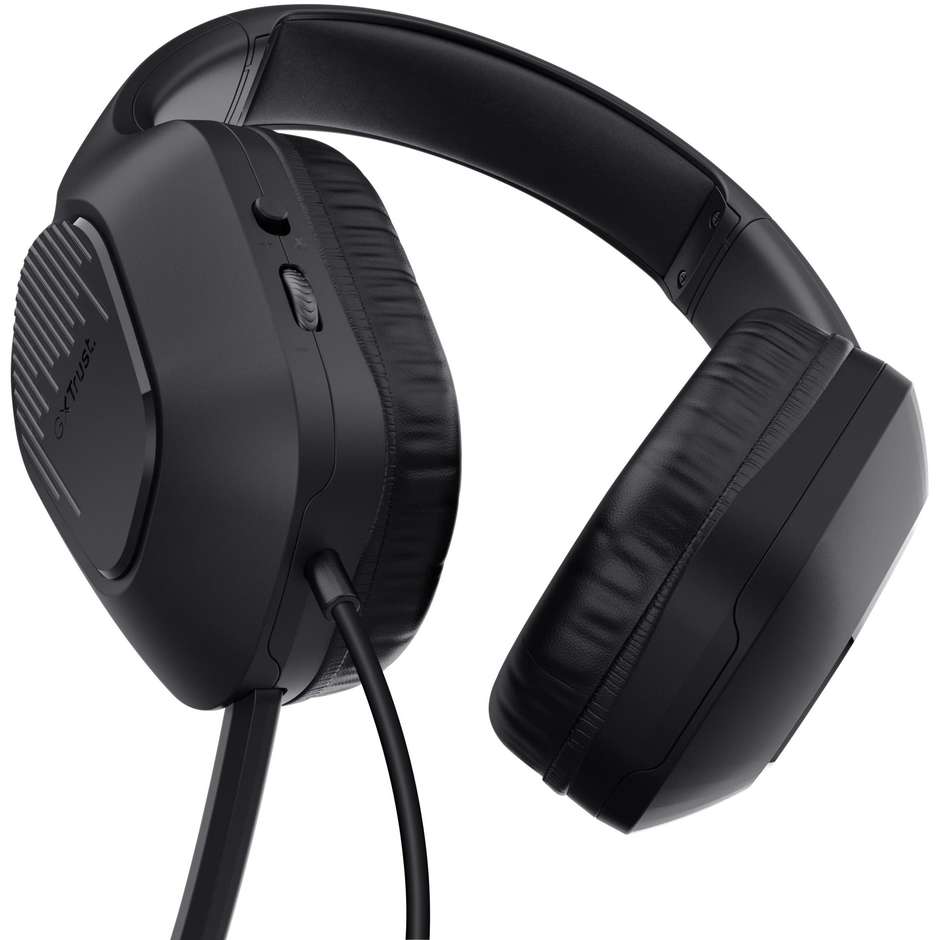 Trust GXT 415 Zirox Cuffie gaming stereo 50 mm jack 3,5 mm nere