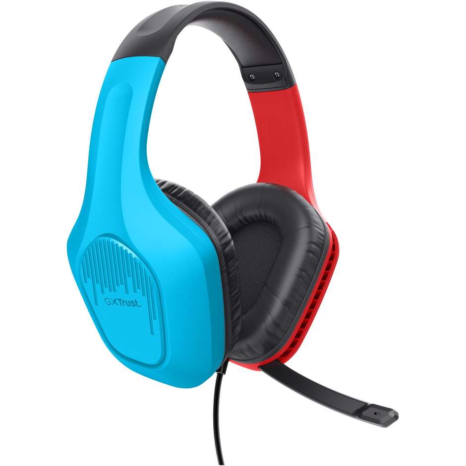 Trust GXT 416S Zirox cuffie gaming cablate con microfono, jack 3,5 mm