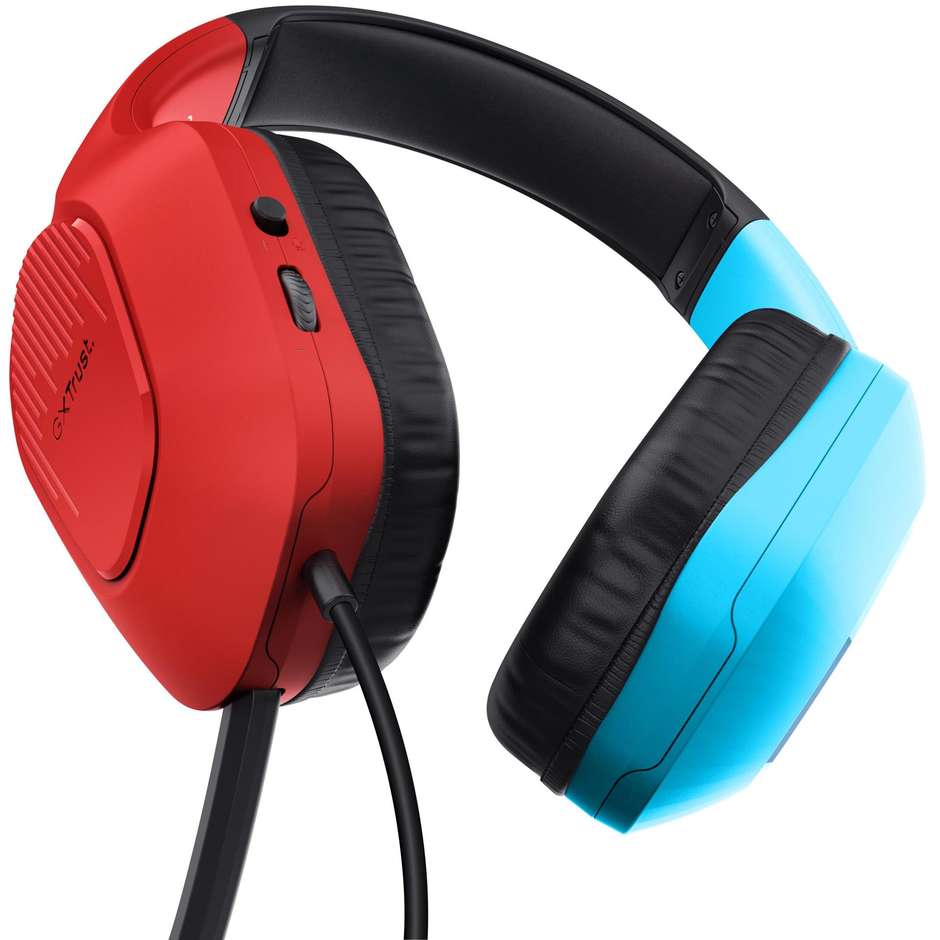 Trust GXT 416S Zirox cuffie gaming cablate con microfono, jack 3,5 mm