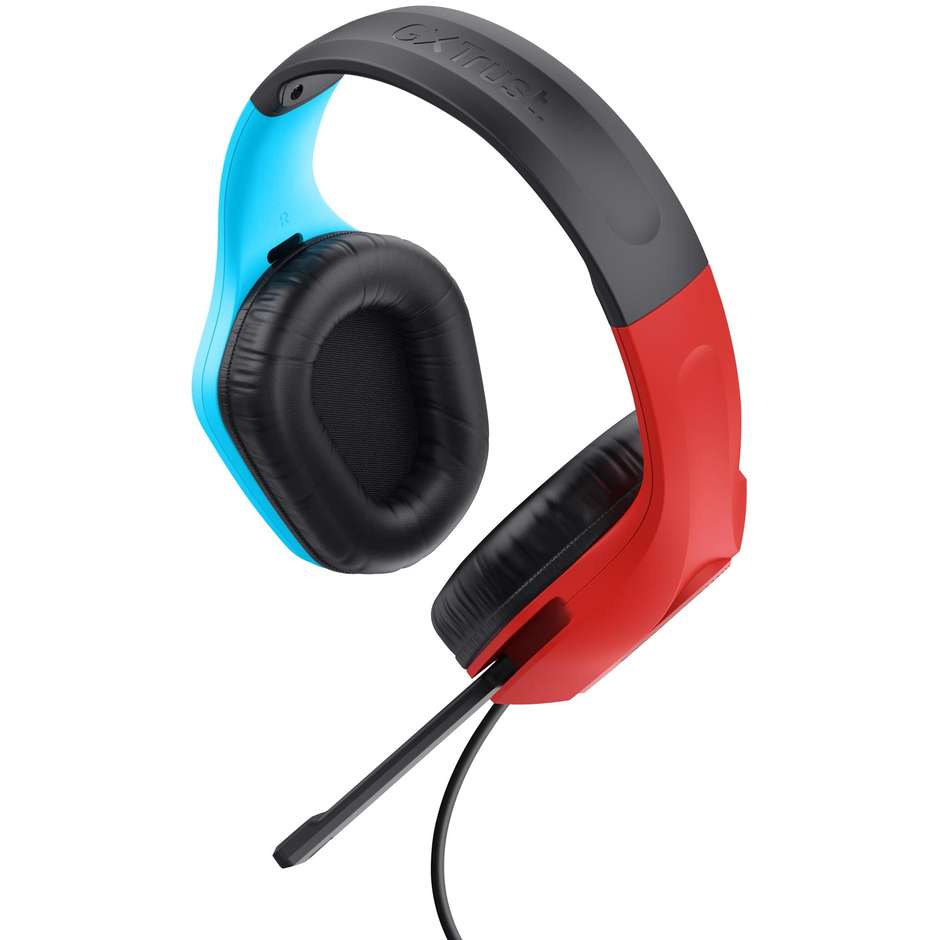 Trust GXT 416S Zirox cuffie gaming cablate con microfono, jack 3,5 mm