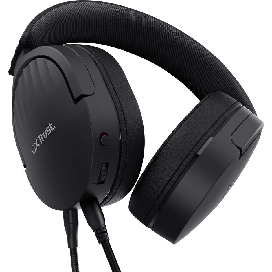 Trust GXT 489 FAYZO (24898) Cuffie Gaming Cablate Over-Ear Driver 50 mm Jack 3.5 mm Nero