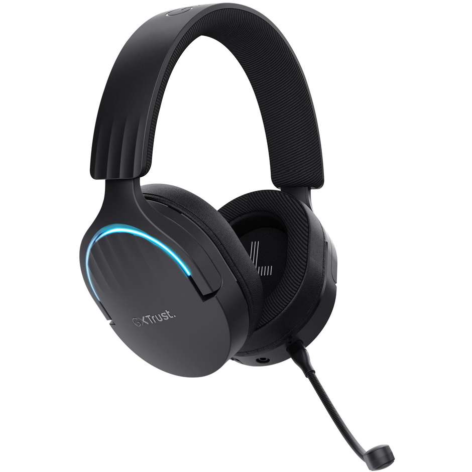 Trust GXT 491 Fayzo Cuffie gaming dual wireless 2,4 GHz Bluetooth 50 mm nere