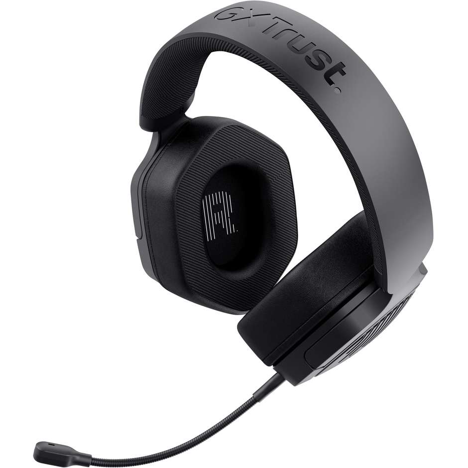 Trust GXT 492 Carus Cuffie Gaming Cablate Over-Ear con Driver da 50mm Microfono Flessibile Jack 3.5mm - Nero