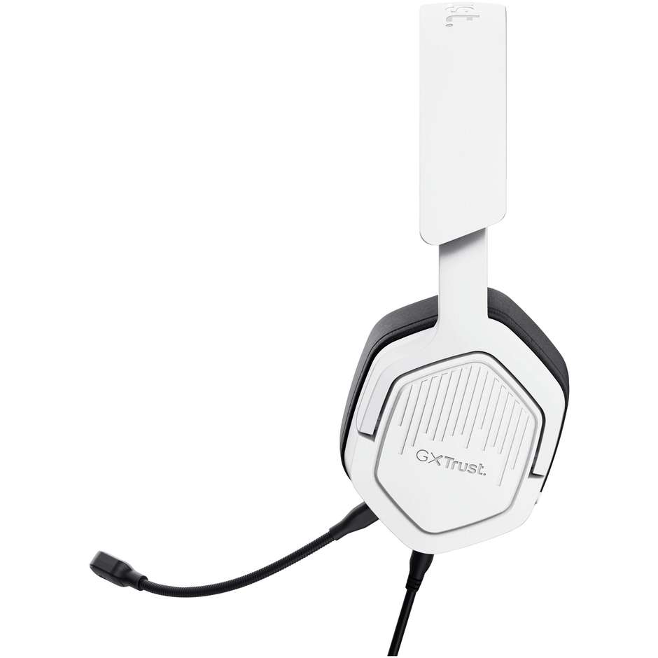 Trust GXT 492W Carus (25448) Cuffie Gaming Cablate Over-Ear Driver 50 mm Bianco