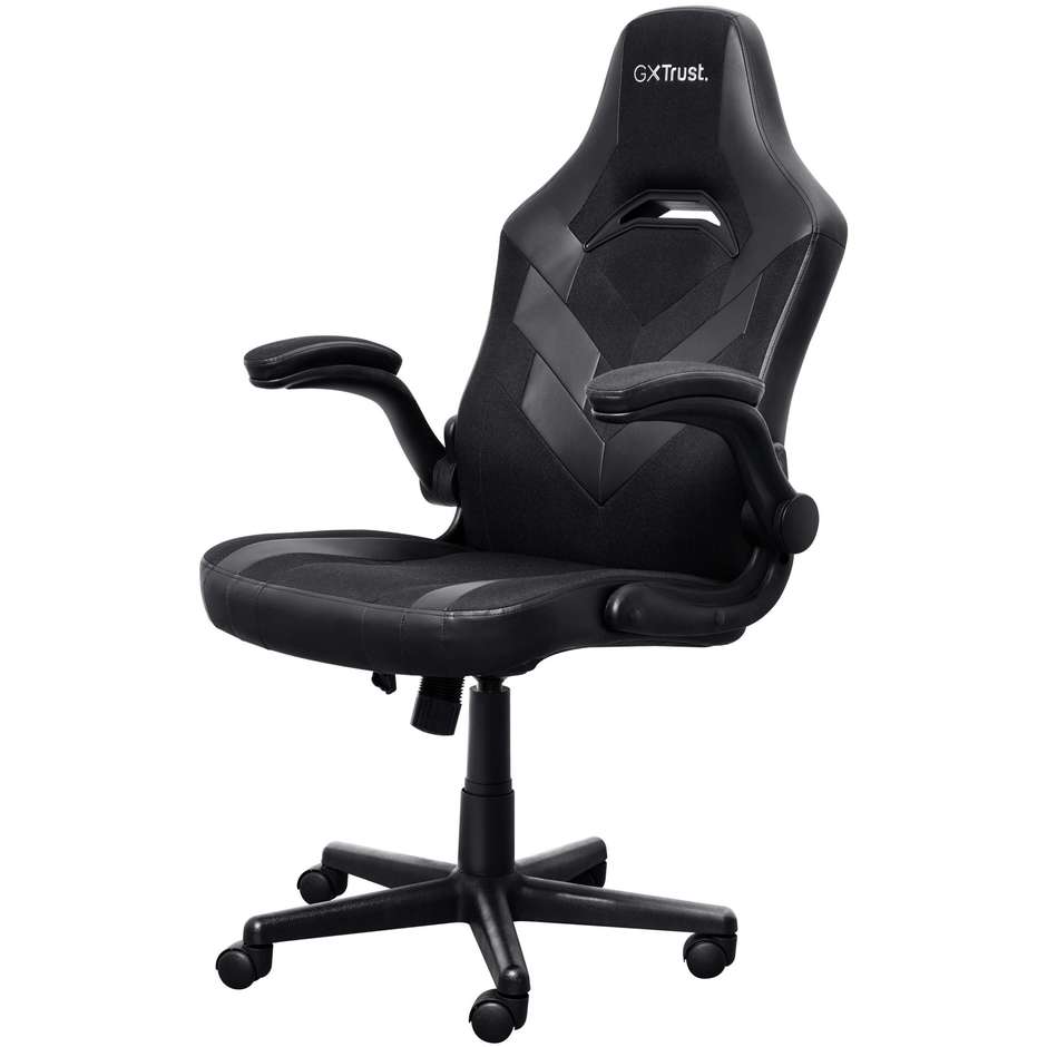 Trust GXT 703 Riye sedia gaming nera, portata 140 kg