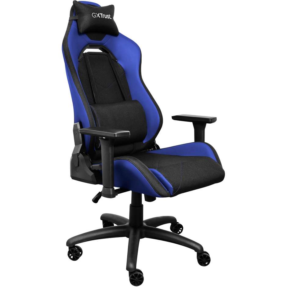 Trust GXT 714 RUYA Sedia per gaming universale Colore Nero, Blu