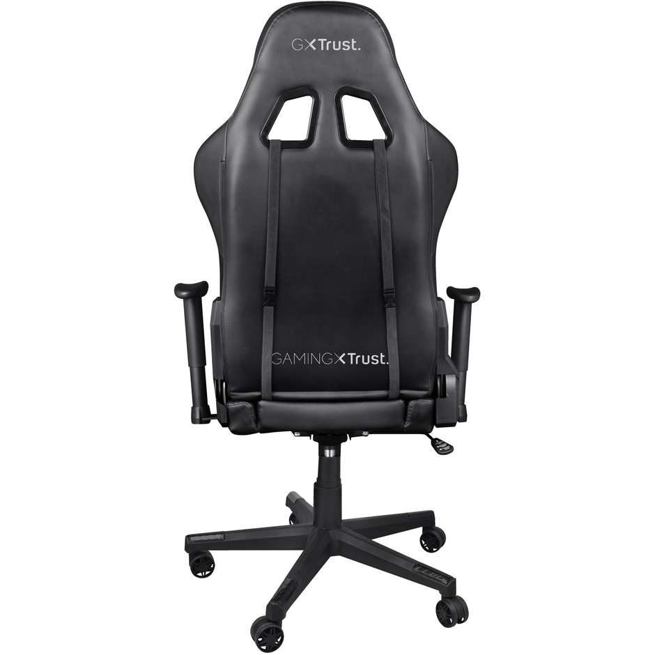 Trust GXT 716 Rizza Sedia per gaming universale Sedia tappezzata Colore Nero