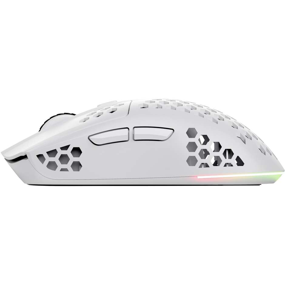 Trust GXT 929 Helox mouse gaming wireless 4800 DPI bianco
