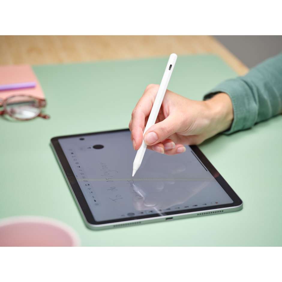 Trust Kyna Penna capacitiva attiva per iPad dal 2018 e iPad Pro bianca