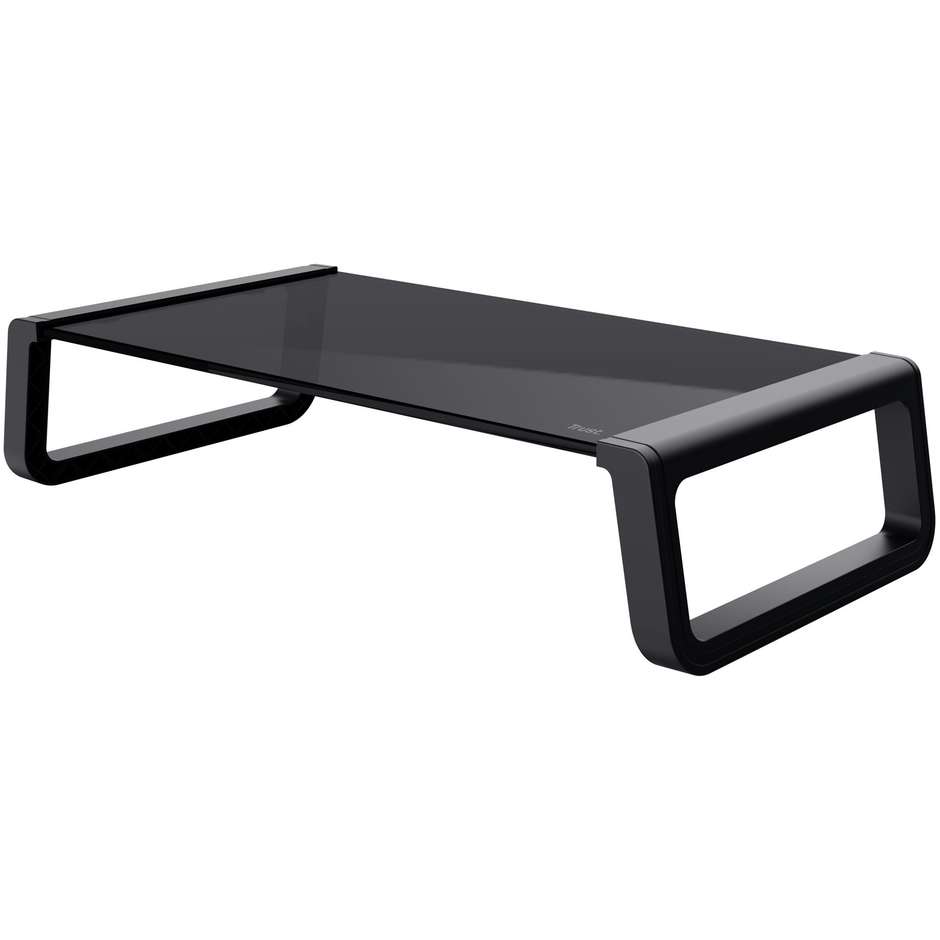 Trust Monta supporto monitor da scrivania in vetro temperato nero 10 kg