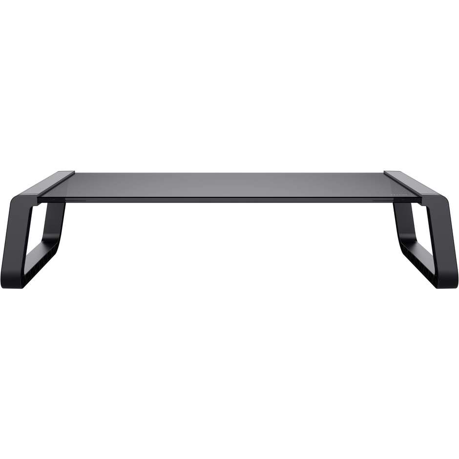 Trust Monta supporto monitor da scrivania in vetro temperato nero 10 kg