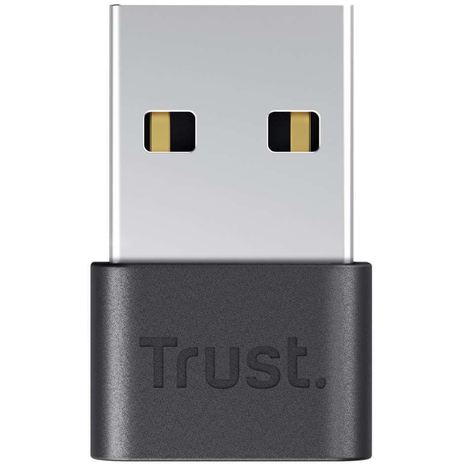 Trust Myna 25329 Adattatore Ricevitore USB Bluetooth 5.3 Formato Nano a Basso Profilo - Nero