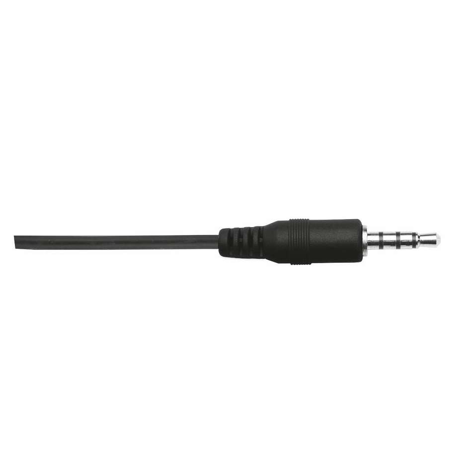 Trust Quasar (21662) Cuffie Cablate Over-Ear con Microfono e Controllo Volume Jack 3.5 mm Nero