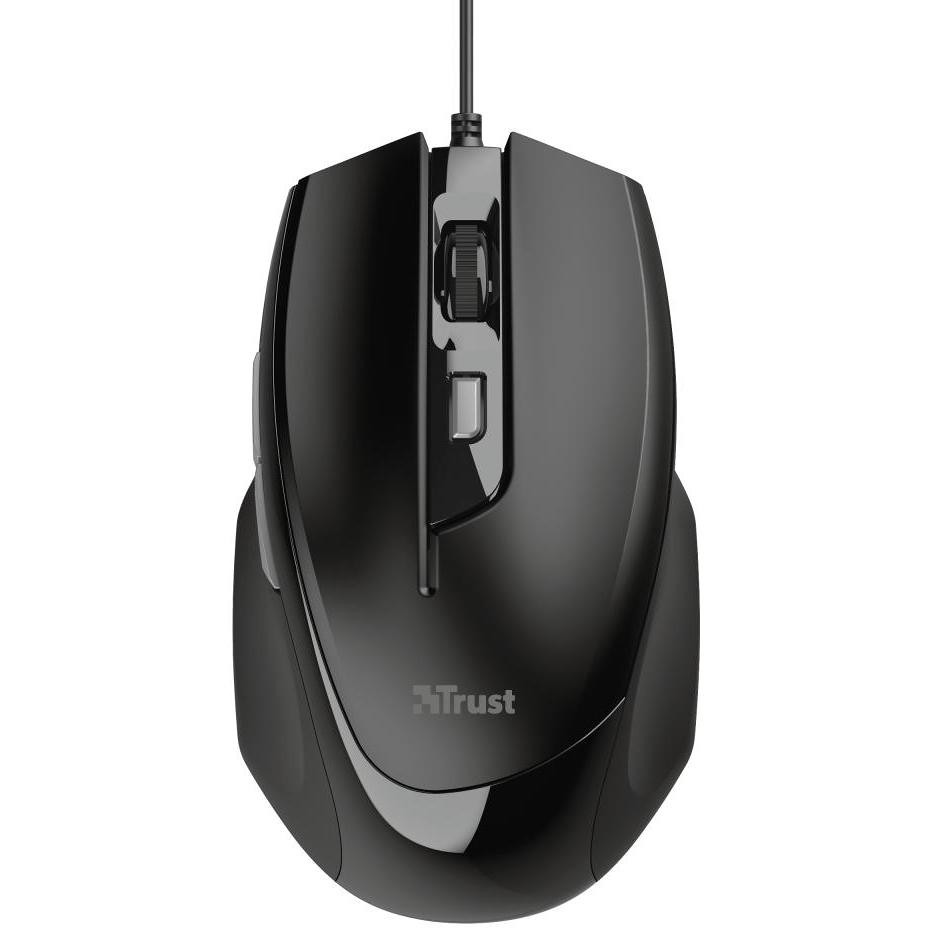 Trust Voca mouse ottico USB 2400 DPI nero