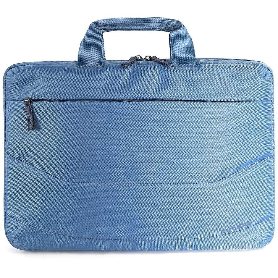Tucano Idea 15.6" (BUBIDEAWMZ) Borsa per Notebook Imbottita con Tracolla Blu Scuro