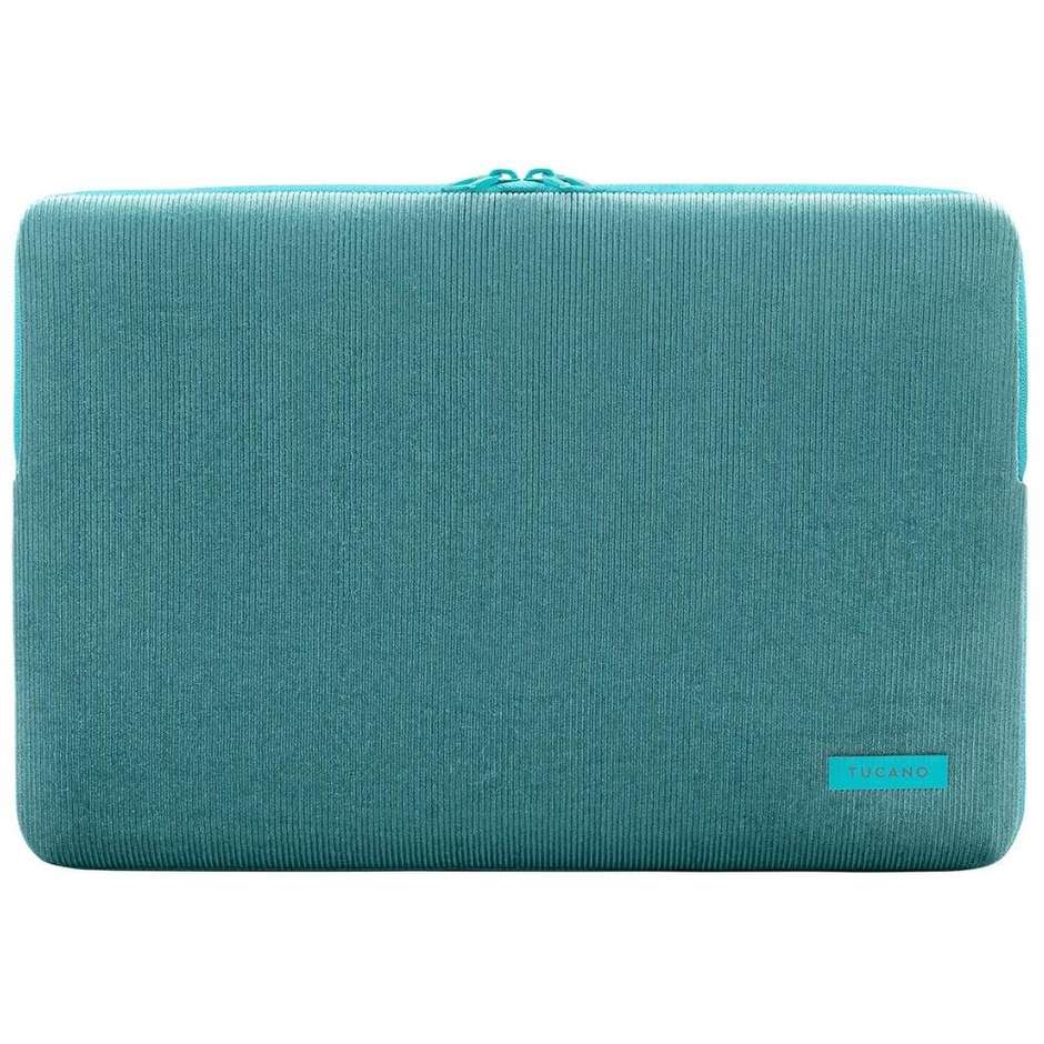 Tucano Velluto Sleeve per MacBook Pro 16" (BFVELMB16P) Custodia in Neoprene con Memory Foam Nero