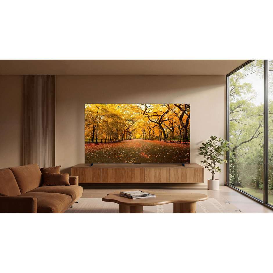 TV TCL 98C8L SQD-Mini LED 98" 4K Ultra HD Smart TV Google TV Nero