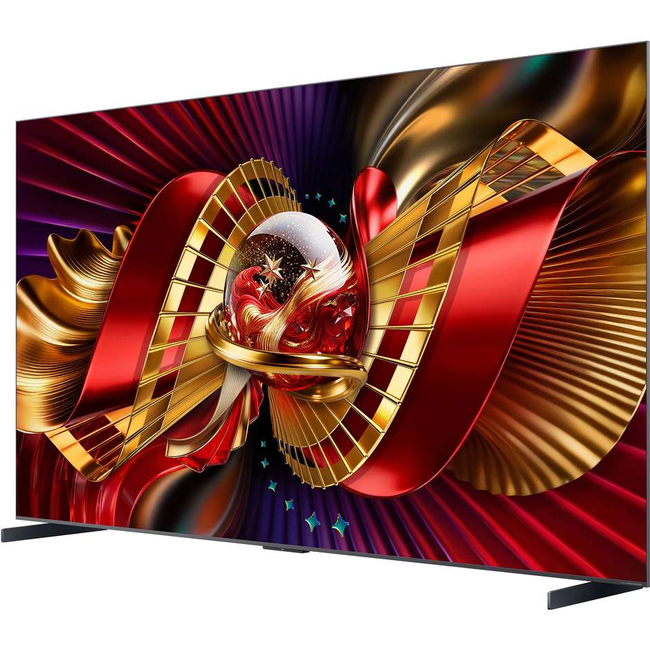 TV TCL 98C8L SQD-Mini LED 98" 4K Ultra HD Smart TV Google TV Nero