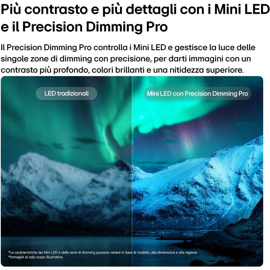 tvc led 100 miniled 4k smart a8 hdr10 wifi 4hdmi