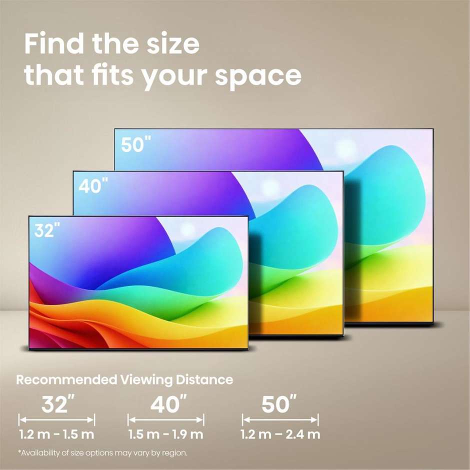 tvc led 32 qled smart tv hdr10 hdmi 1.4  vidaa u9