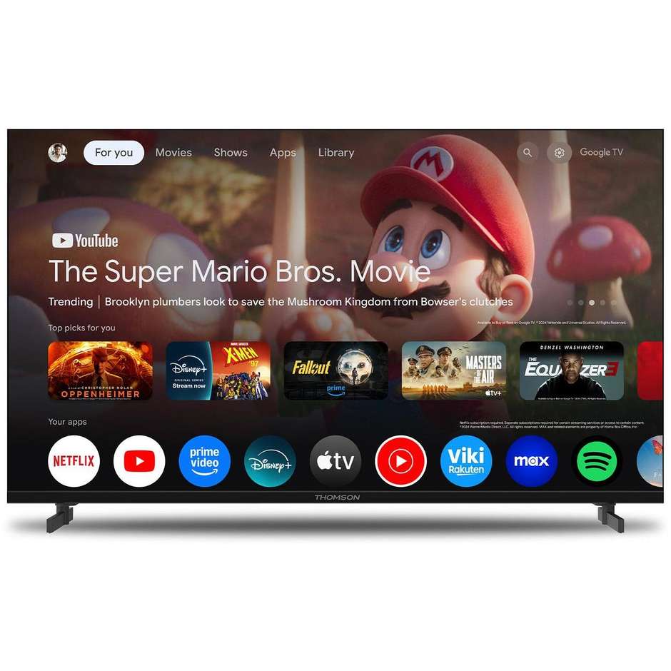 tvc led 40 fhd google hdr wifi sat 3 hdmi 2usb