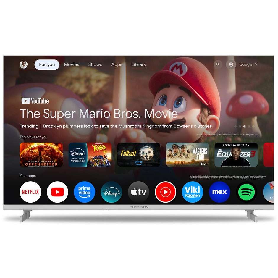 tvc led 40 hd google tv 5.0 hdr wifi sat 3 hdmi 2