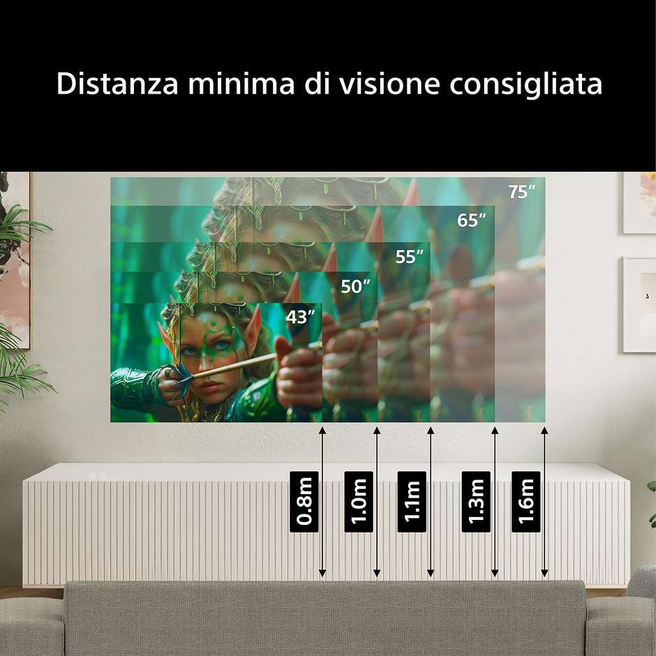tvc led 43 4k hdr wifi google tv bravia 2 4hdmi 2