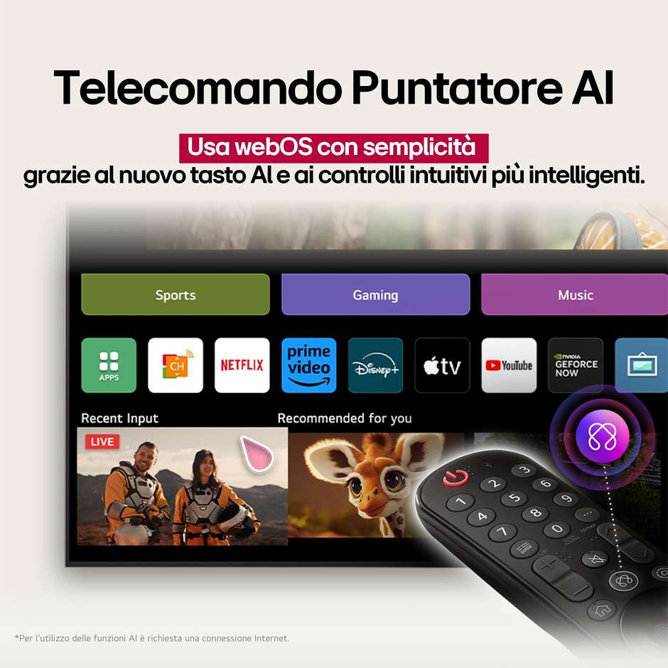 tvc led 43 4k smart hdr10  wifi sat qned 60 hztel